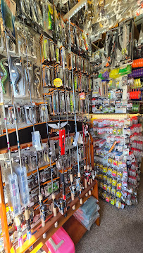 Rods and reels on display